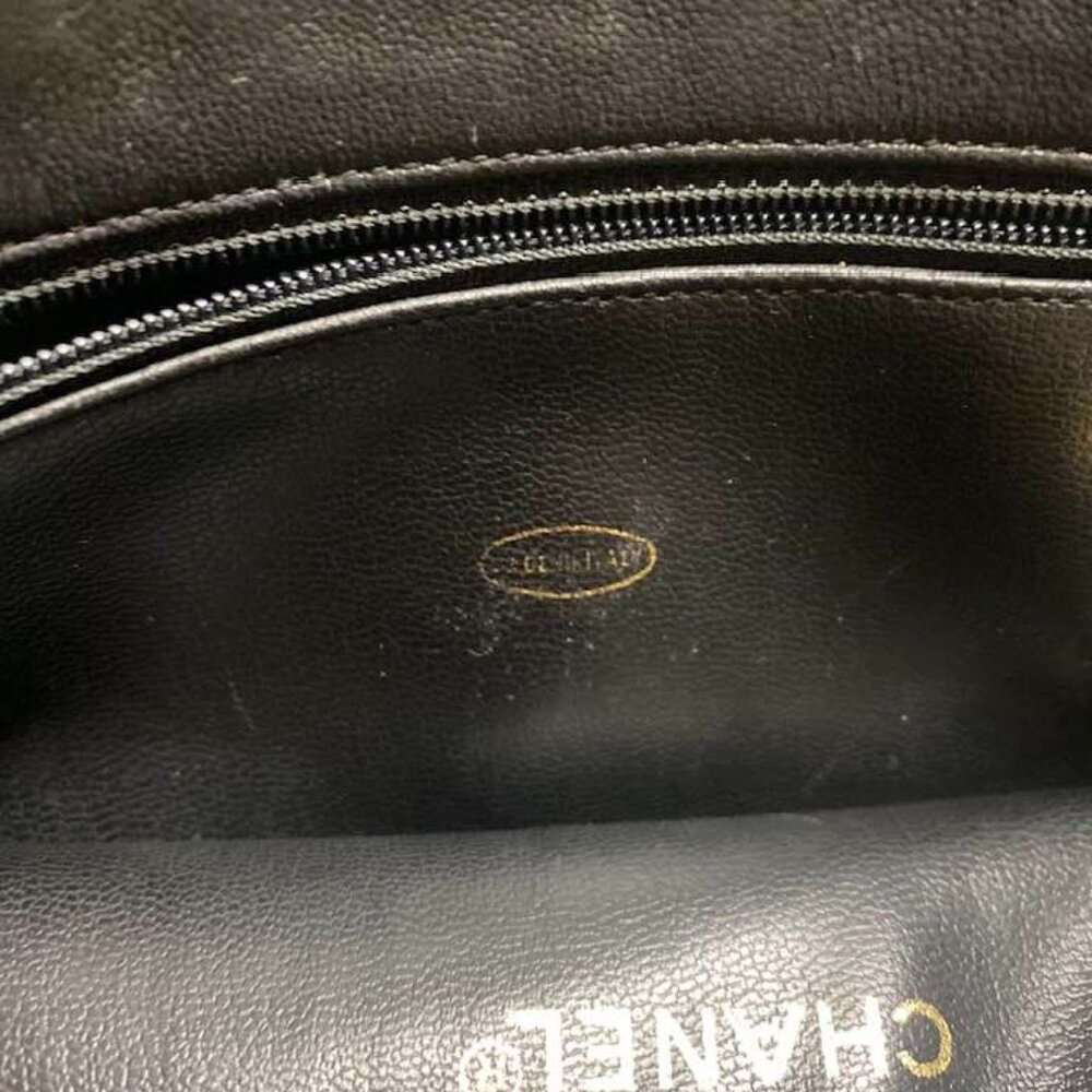 EXCELLENT CONDITION! VINTAGE CHANEL TIMELESS LAMBSKIN LEATHER LARGE TOTE - Picture 10 of 15